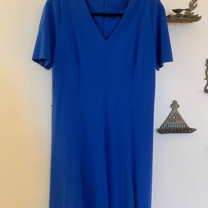 Tahari Blue Dress